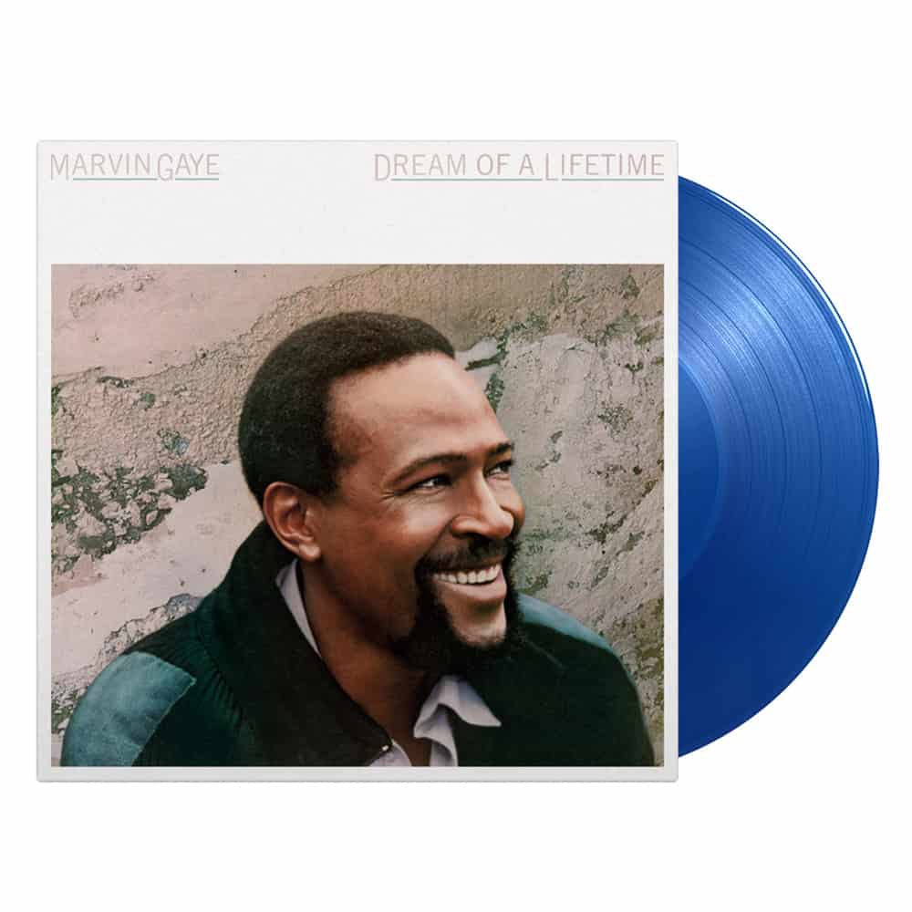 Dream Of A Lifetime Blue Heavyweight Vinyl by Marvin Gaye