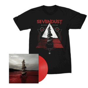 Blood & Stone Vinyl + Tee Bundle - Sevendust