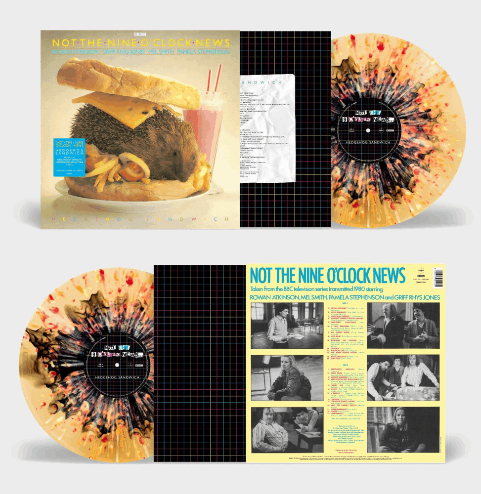 Hedgehog Sandwich Coloured Heavyweight Vinyl by Not The Nine O’Clock News