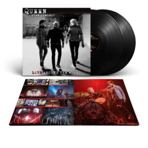 Live Around The World Double Heavyweight Vinyl by Queen & Adam Lambert