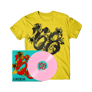 Love Is Ain't Dead. Baby Pink 10-Inch Vinyl + '68 Yellow T-Shirt - '68