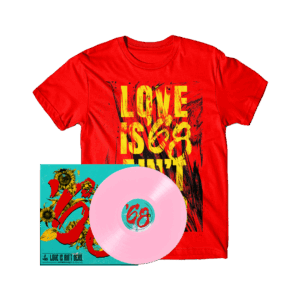Love Is Ain't Dead. Baby Pink 10-Inch Vinyl + T-Shirt - '68