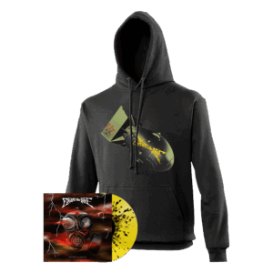 Chemical Warfare Yellow Splatter Vinyl + Chemical Warfare Hoody by Escape The Fate