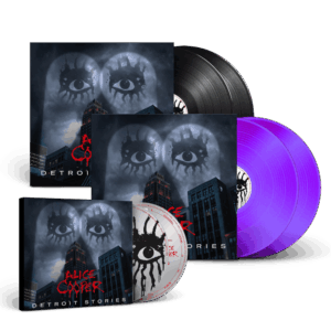 Detroit Stories CD/DVD + Purple Double Vinyl + Black Double Vinyl by Alice Cooper