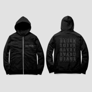 Hexahedron Zip Up Hoodie (Black) - Ulver