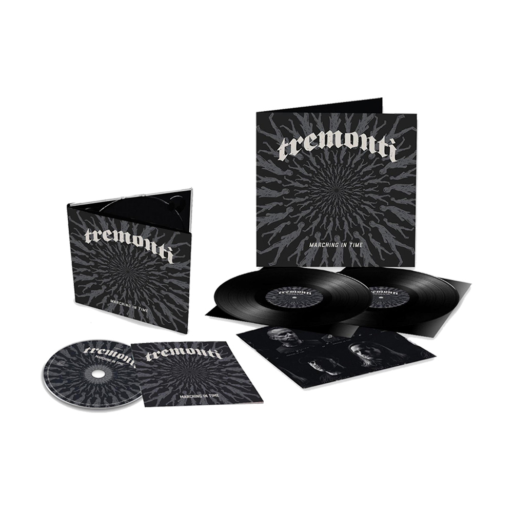 Marching In Time CD + Black Standard Vinyl by Tremonti