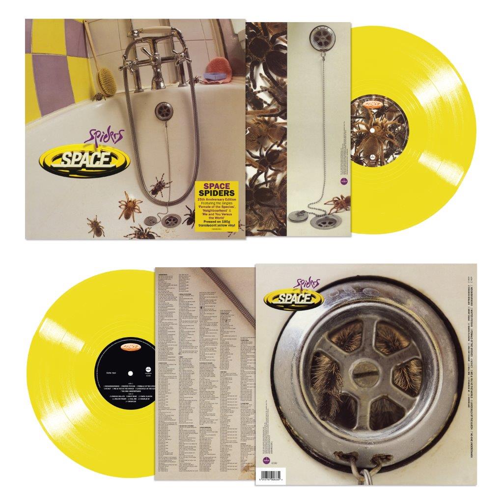 Spiders Yellow Heavyweight Vinyl by Space