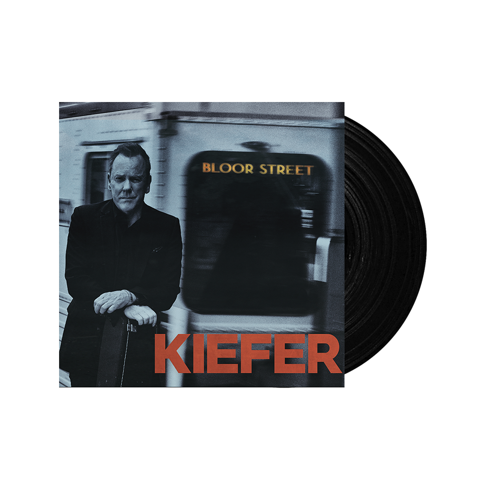 Bloor Street Black Vinyl by Kiefer Sutherland