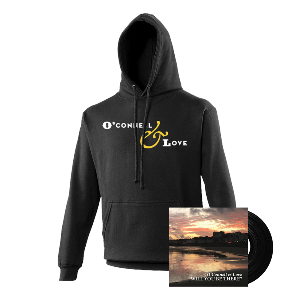 White Logo Vinyl and Hoody by O'Connell & Love