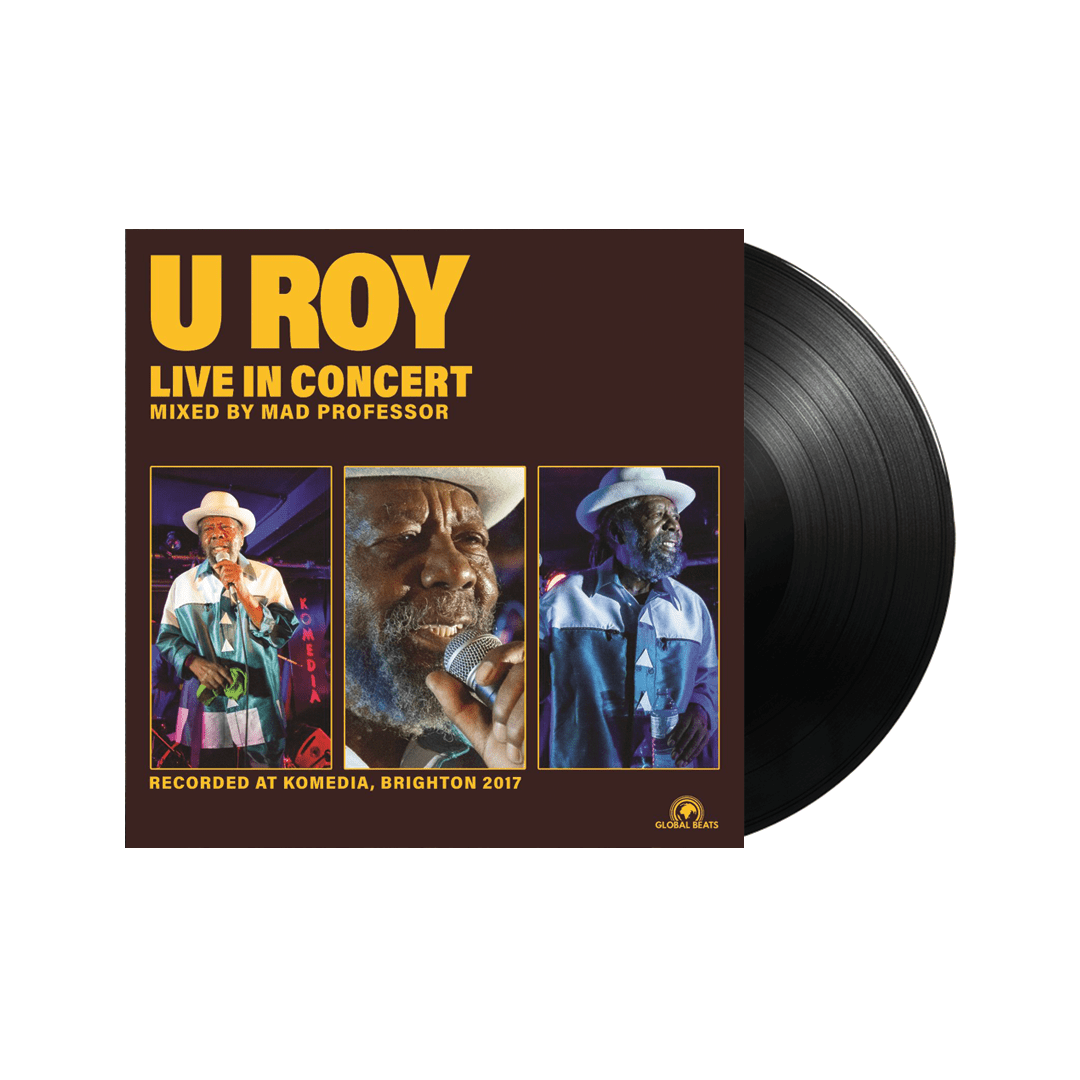U Roy Live In Concert Vinyl by U Roy