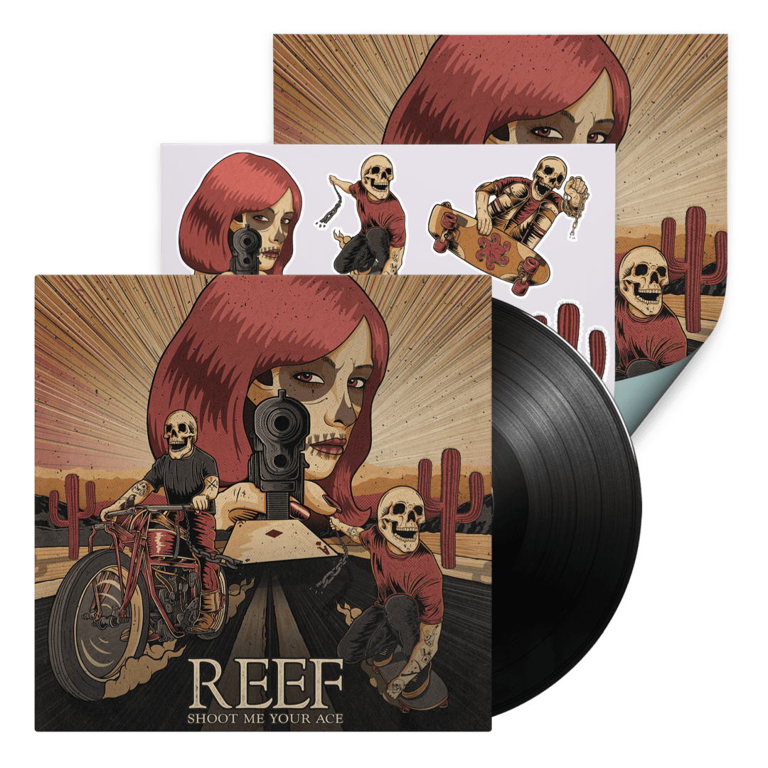 Shoot Me Your Ace Black Vinyl by Reef