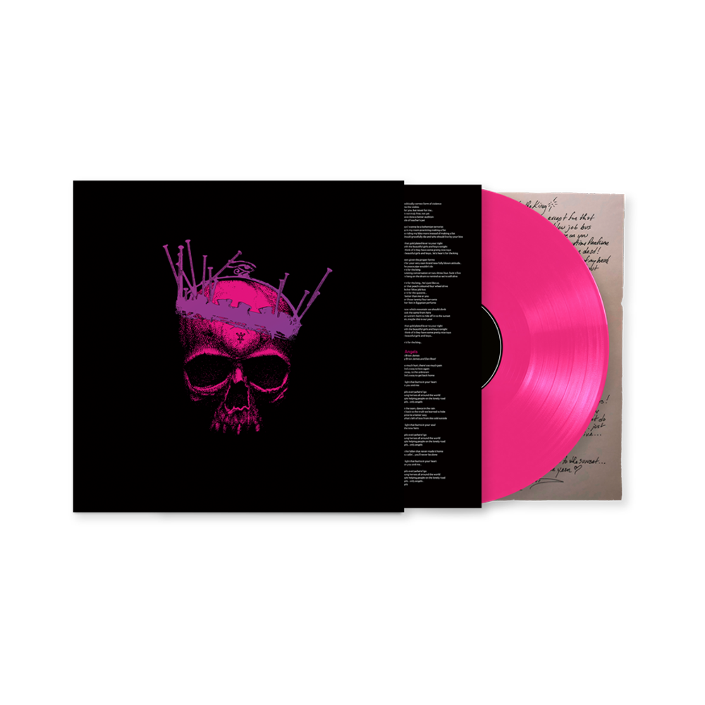 Let's Hear It For The King Pink Vinyl by Dan Reed Network