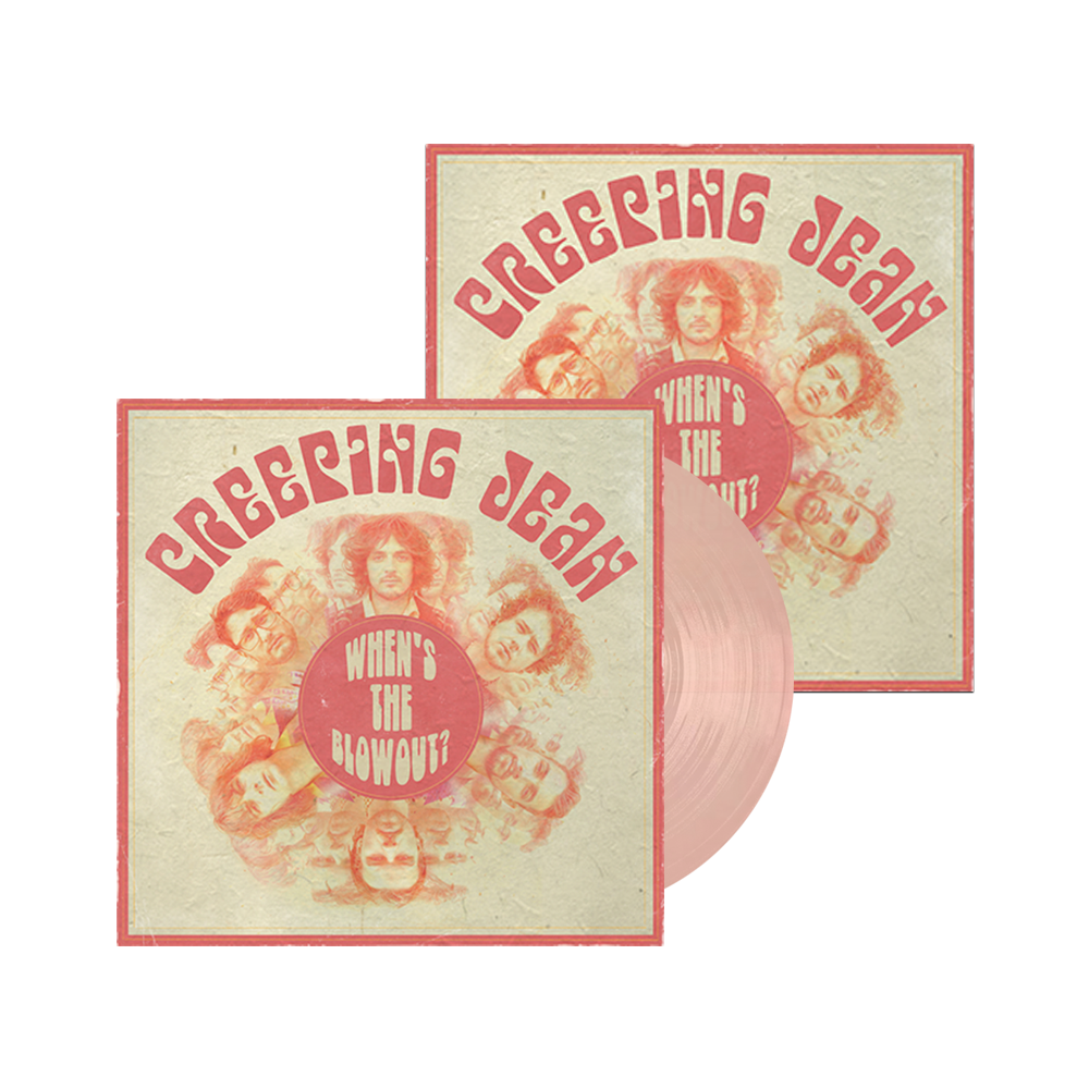 When's The Blowout? Marble Pink Vinyl by Creeping Jean