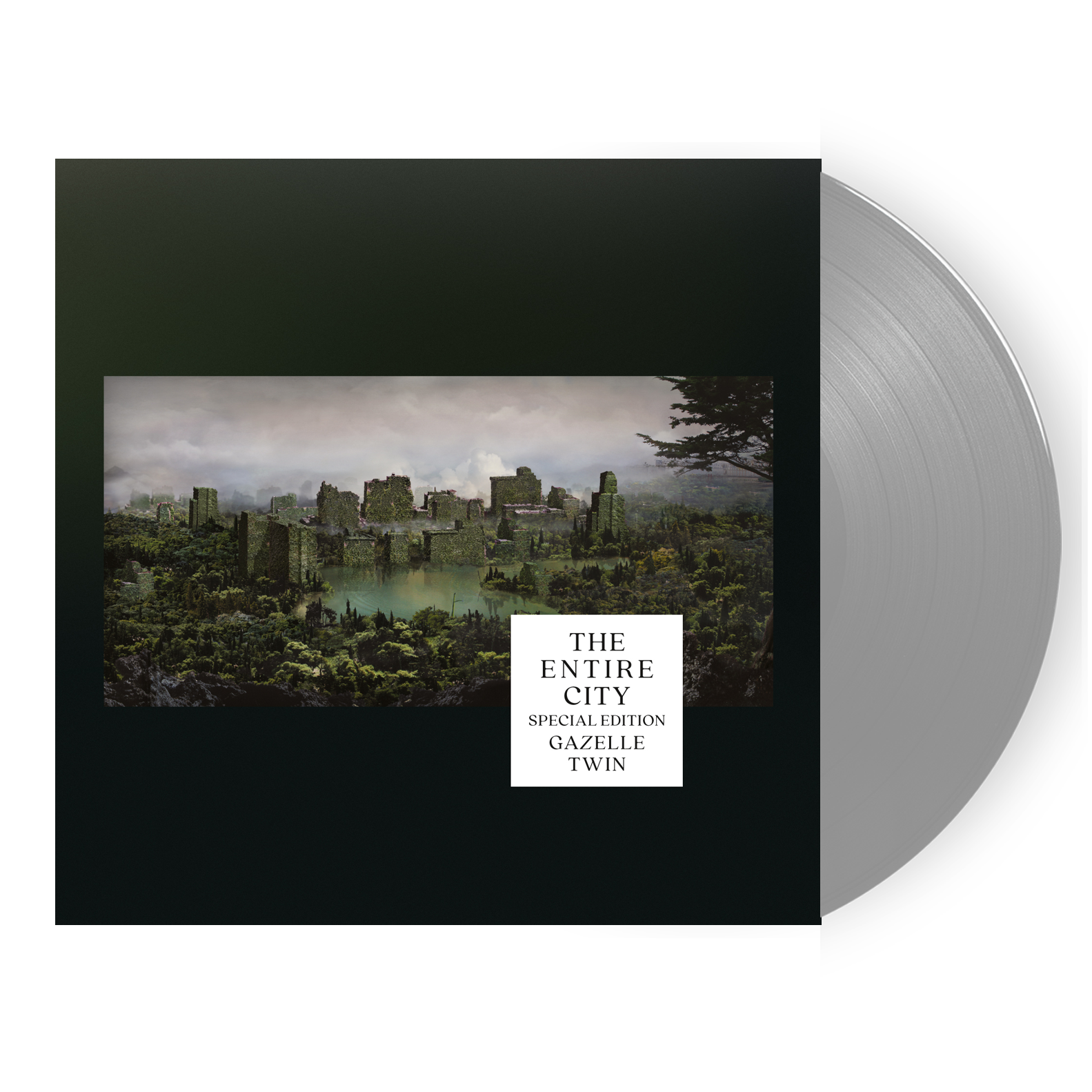 The Entire City (Special Edition) Silver Grey Vinyl by Gazelle Twin