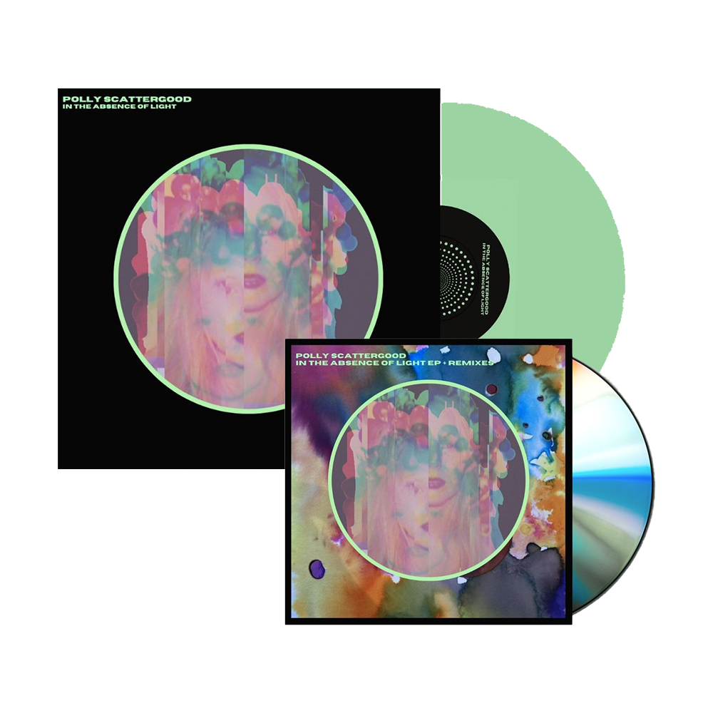 In The Absence of Light EP + Remixes CD + In The Absence of Light EP Pale Green (Signed) Vinyl by Polly Scattergood