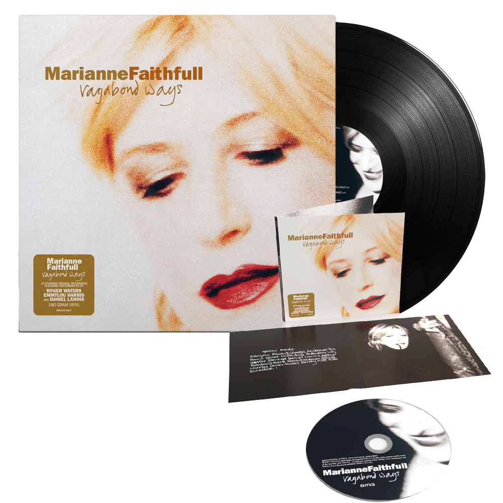Vagabond Ways Heavyweight Vinyl + CD Album by Marianne Faithfull