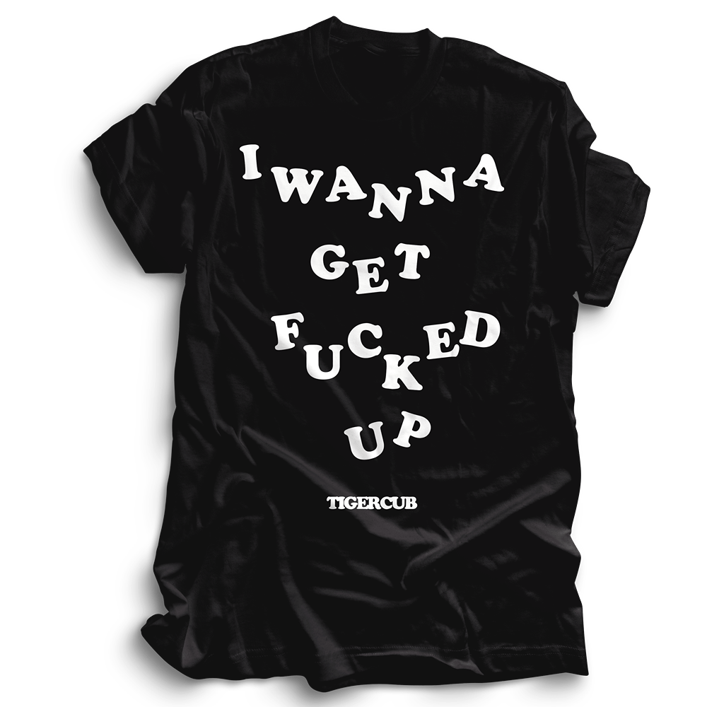 I.W.G.F.U T-Shirt White/Black by Tigercub