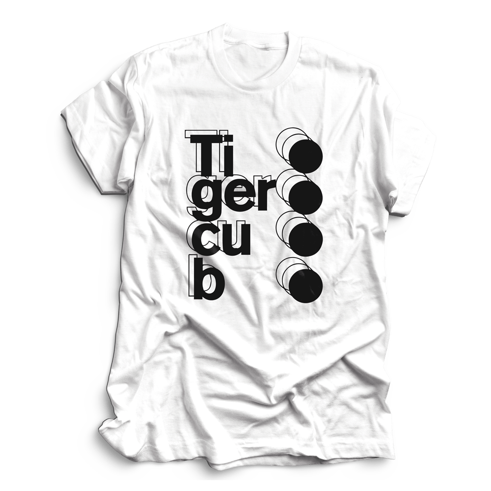 As Blue As Indigo T-Shirt White by Tigercub