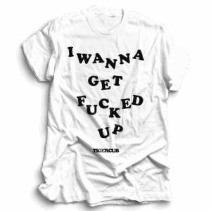 I.W.G.F.U. T-Shirt - Black/White by Tigercub