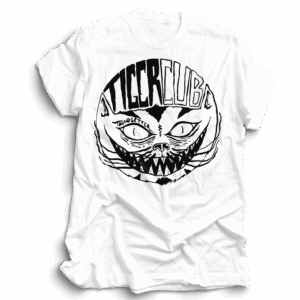 Trendsetter Cat T-Shirt Black/White by Tigercub
