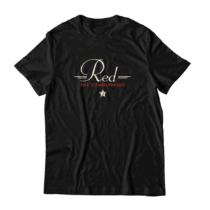 Red (35th Anniversary Edition) T-Shirt Black by The Communards
