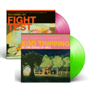 Fight Test Red + Ego Tripping Green Glow Vinyl - The Flaming Lips