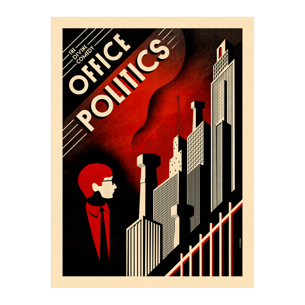 Office Politics Print - The Divine Comedy
