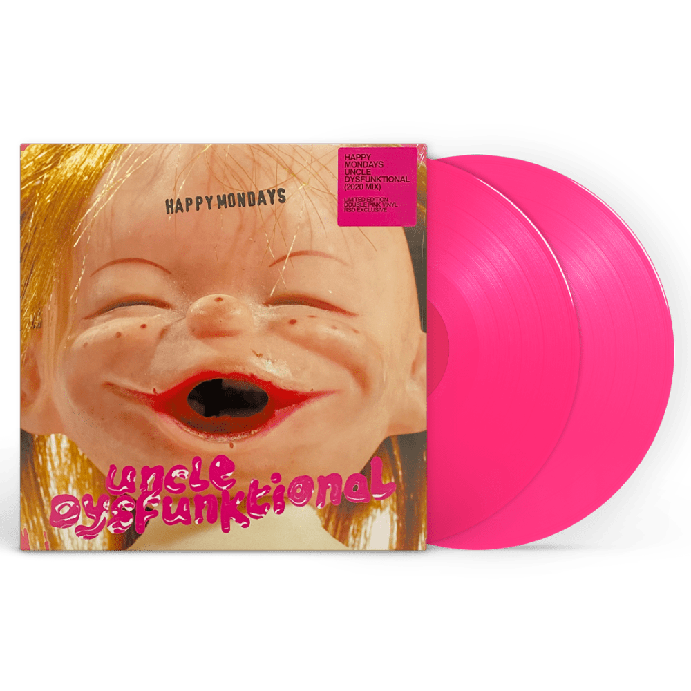 Unkle Dysfunktional Pink Double Vinyl - Happy Mondays