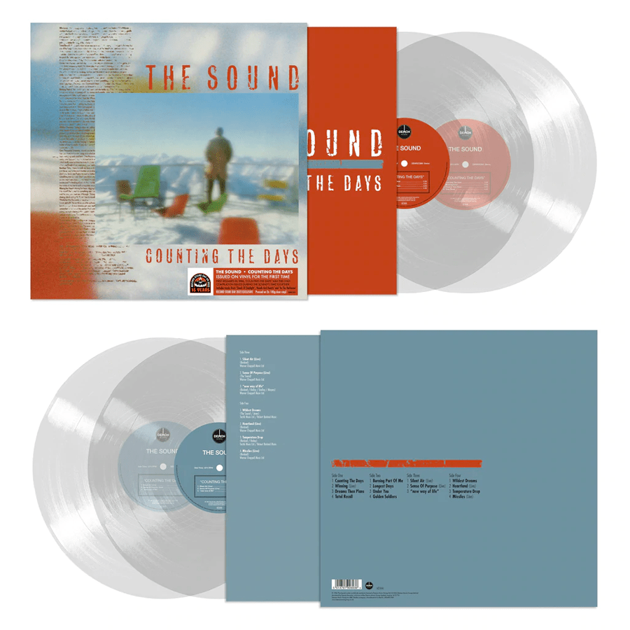 Counting The Days (US Version) RSD 2022 Clear Double Heavyweight Vinyl - The Sound