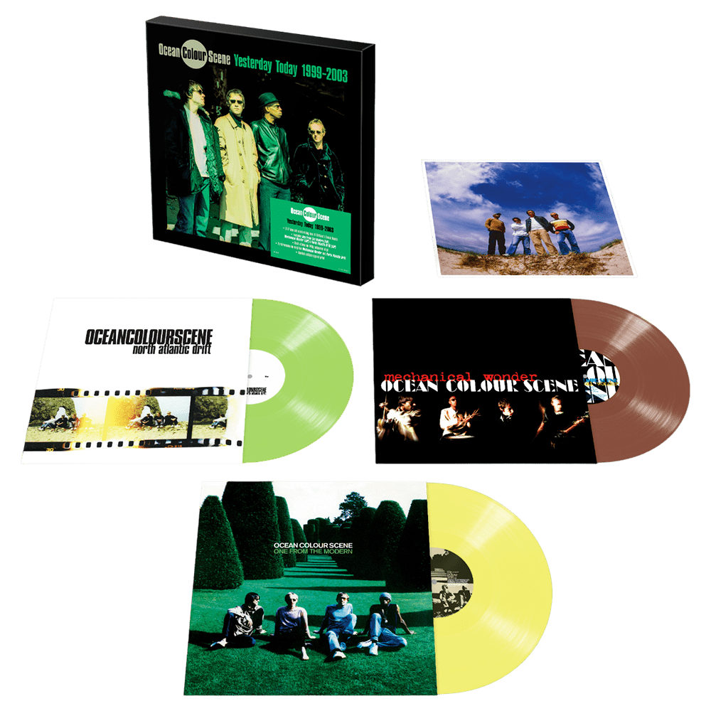 Yesterday Today 1999 - 2003 Signed Boxset - Ocean Colour Scene