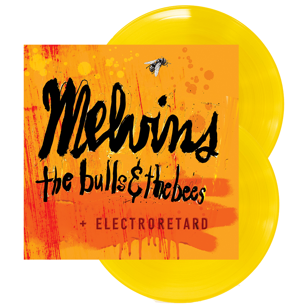 The Bulls & The Bees + Electroretard Canary Yellow Vinyl Double LP - Melvins