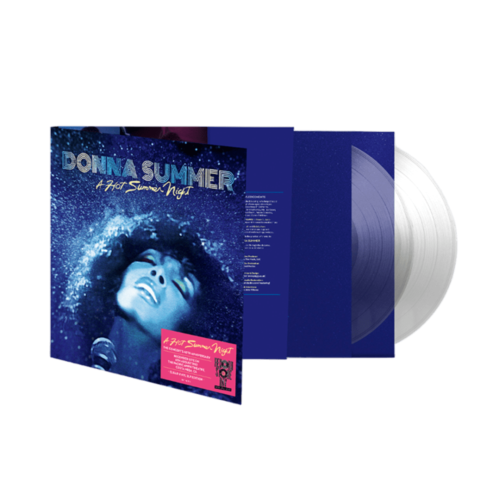 A Hot Summer Night 40th Anniversary Edition RSD 2023 Clear Double Vinyl - Donna Summer