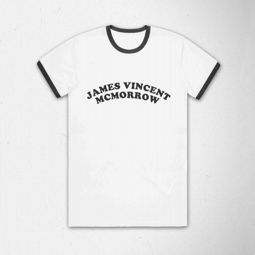 JVM Ringer Tee (Black) - James Vincent McMorrow