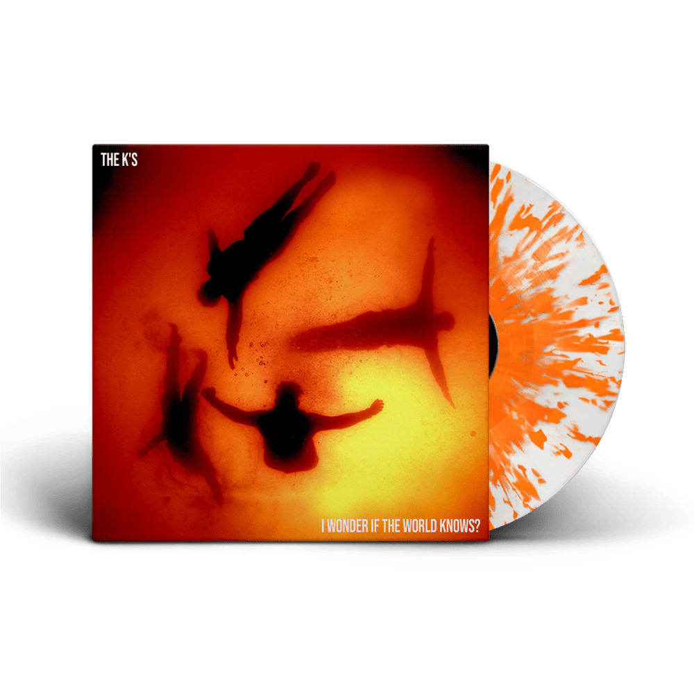 I Wonder If The World Knows Orange Splatter Vinyl - The K's
