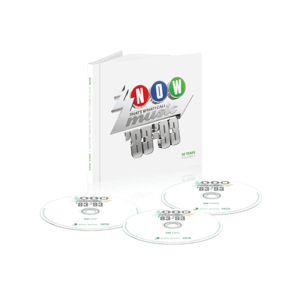 NOW That's What I Call 40 Years: Volume 1 - 1983-1993 3-Disc CD - Various Artists