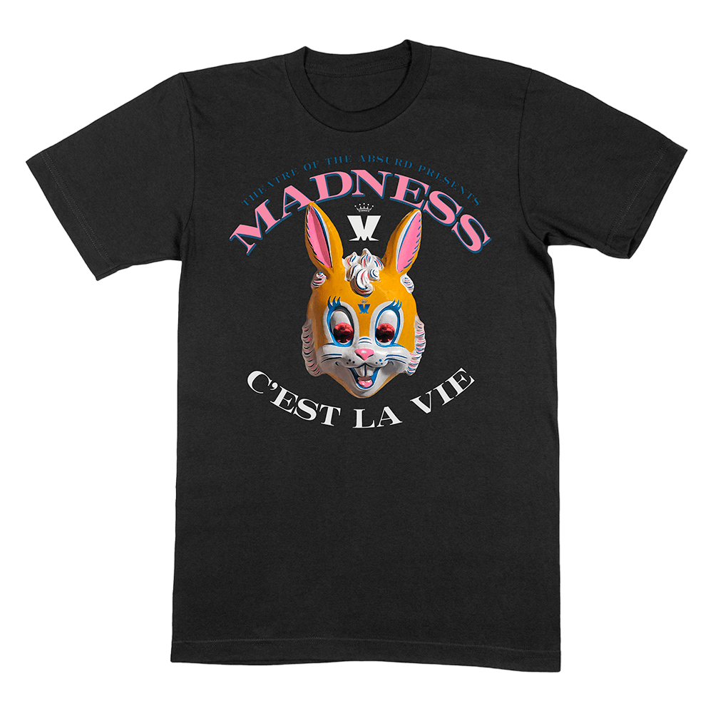 Bunny T-Shirt Black - Madness