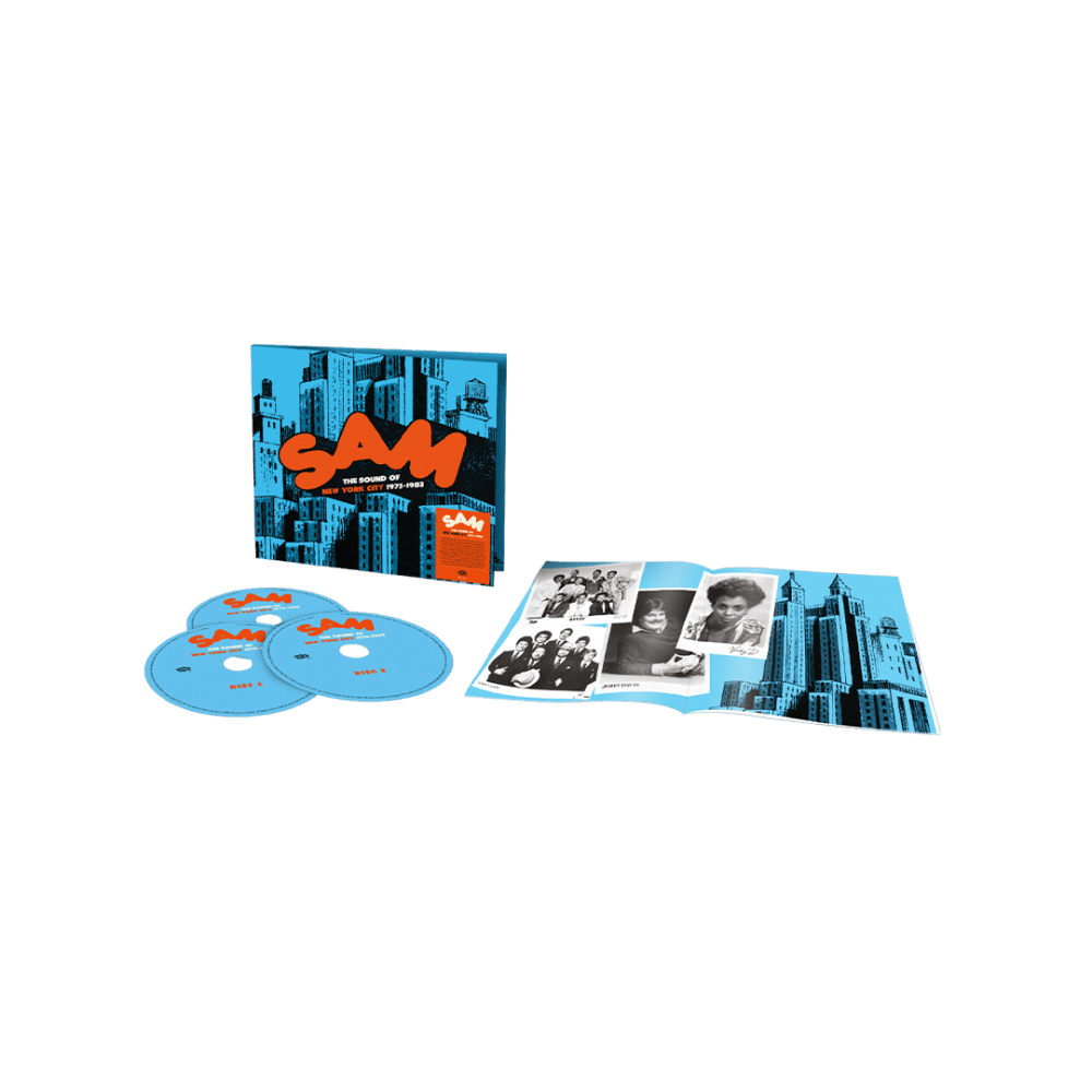 SAM Records Anthology - The Sound of New York City 1975 - 1983 3-Disc CD - Various Artists