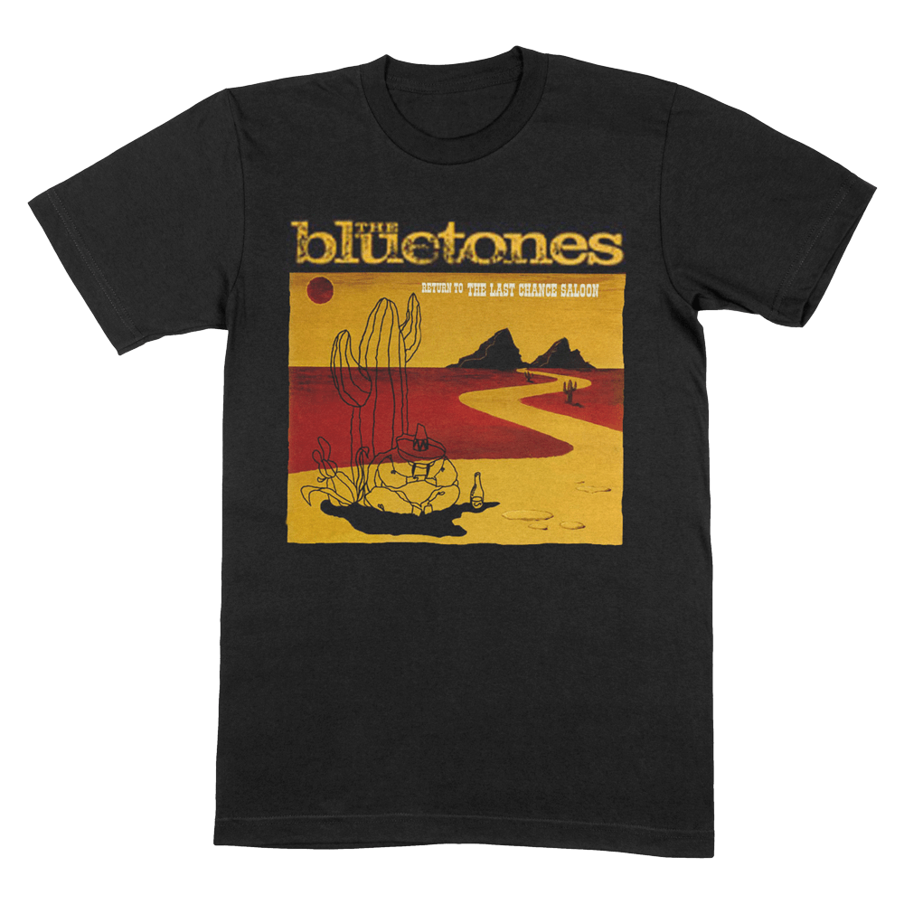 Return To The Last Chance Saloon T-Shirt (Black) - Bluetones