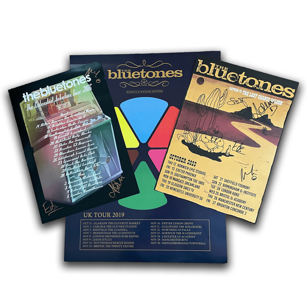 Historic Tour Poster Bundle - Bluetones