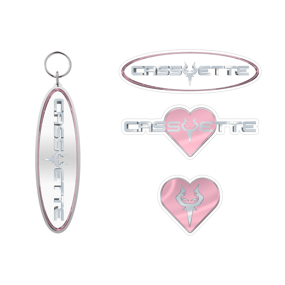 This World Fucking Sucks Keyring & Sticker Pack - Cassyette