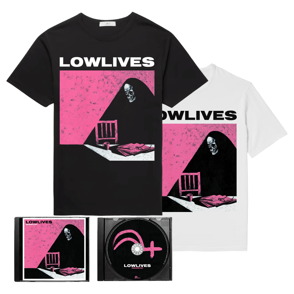 Freaking Out CD Album + T-Shirt - LOWLIVES