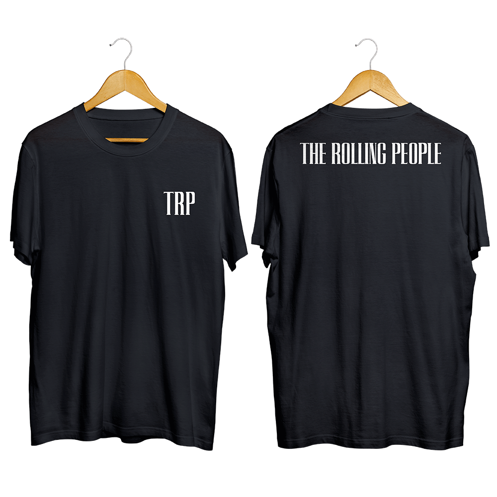 TRP Black Tee - The Rolling People