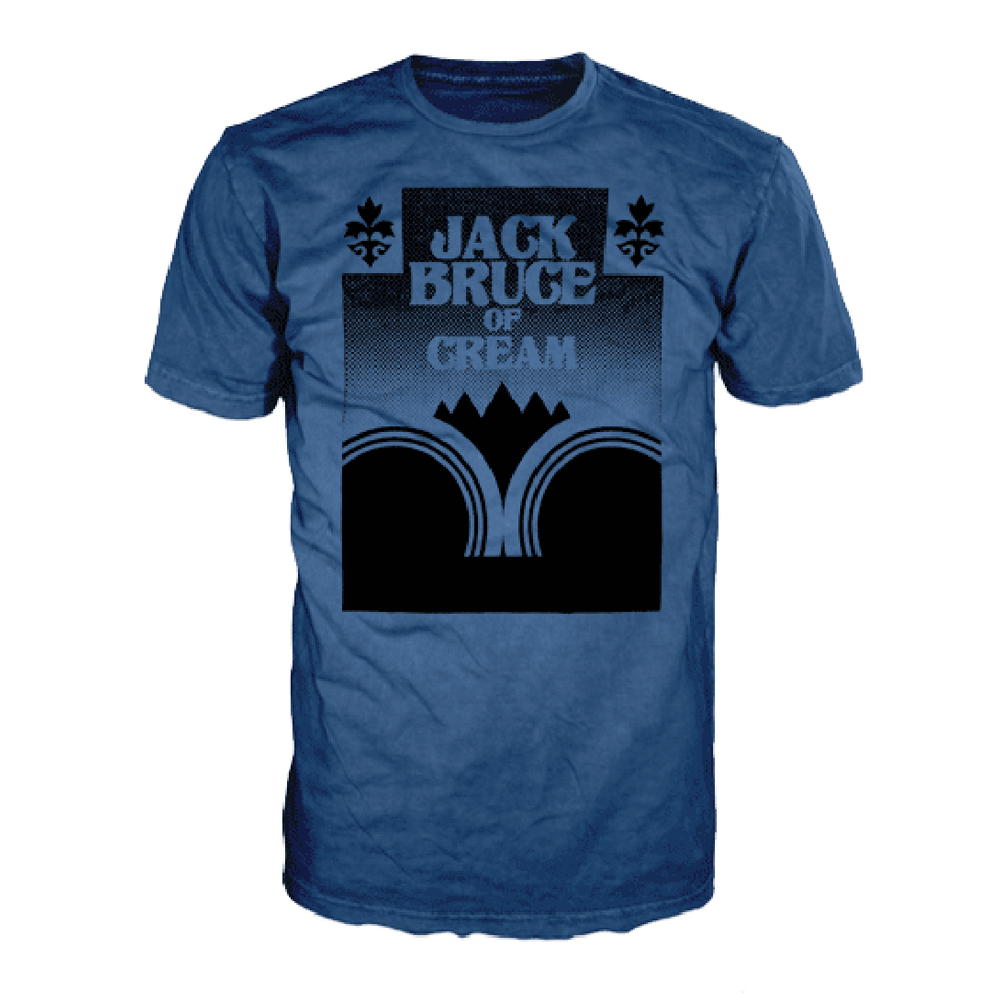 Jack Bruce Of Cream Denim Blue T-Shirt - Jack Bruce