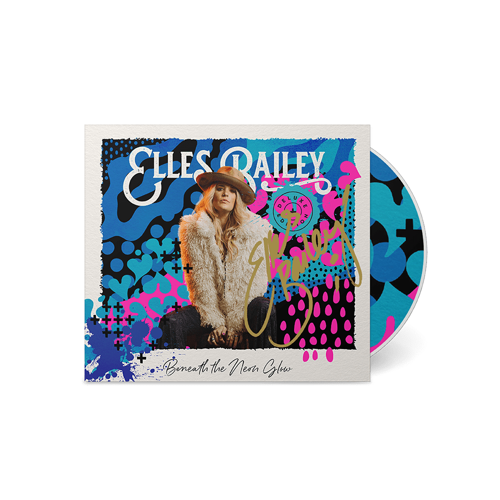 Beneath The Neon Glow (Signed) Deluxe CD - Elles Bailey