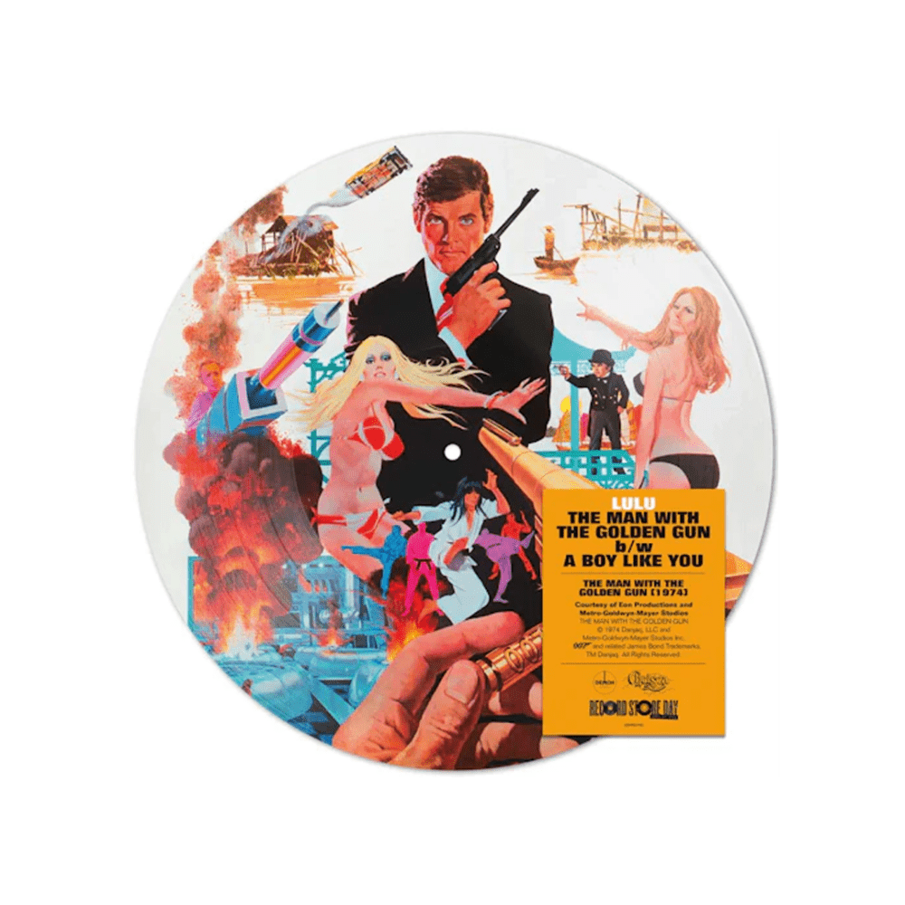 James Bond - The Man With The Golden Gun RSD 2024 Picture Disc 12 Inch Vinyl - Lulu