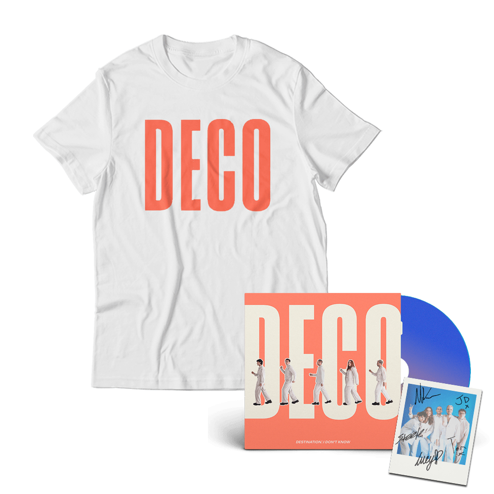 Destination: I Don't Know CD + T-Shirt - Deco
