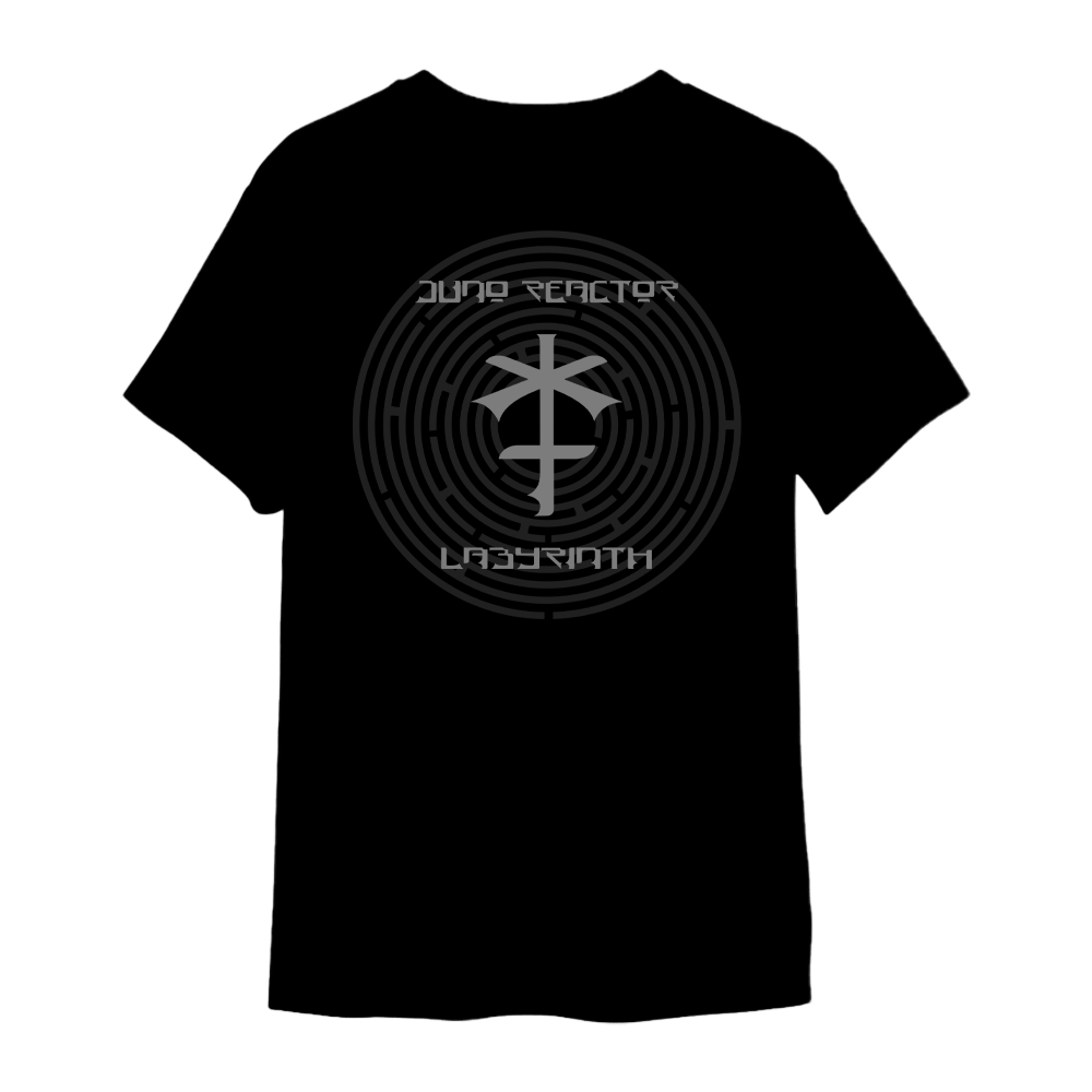 Labyrinth Black T-Shirt - Juno Reactor