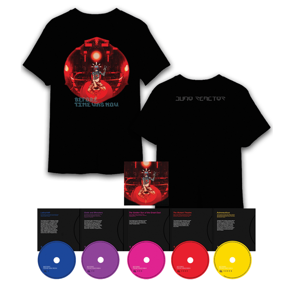 Before Time Was Now (Signed Edition) 5CD + T-Shirt - Juno Reactor