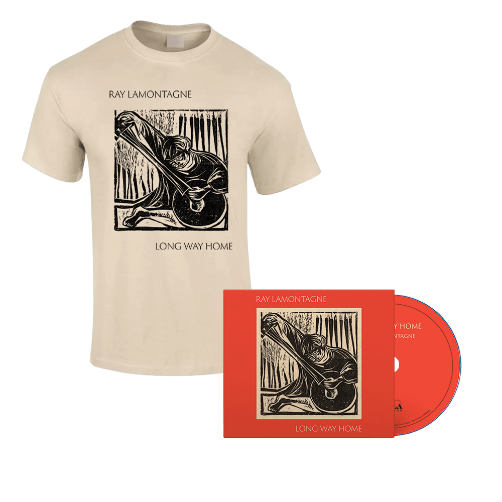 Long Way Home CD + T-Shirt - Ray LaMontagne