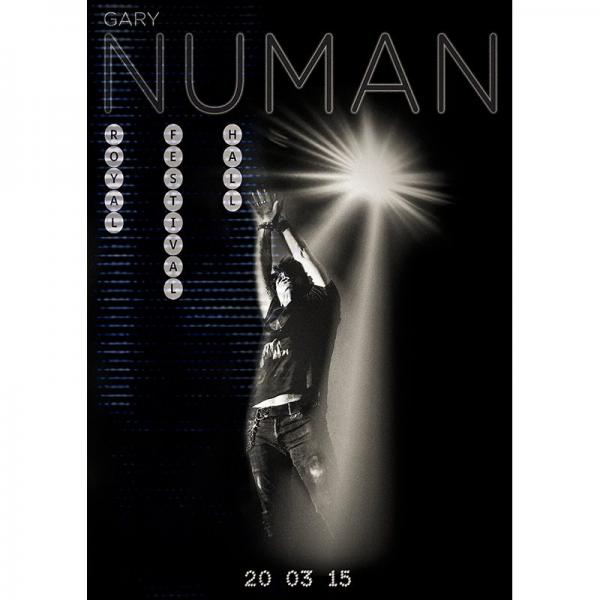 Royal Festival Hall 2015 Poster - Gary Numan